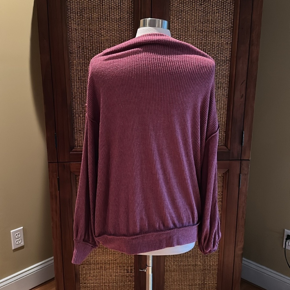 We The Free Main Squeeze Hacci Top Sweet Myrtle Size XS - Picture 7 of 9